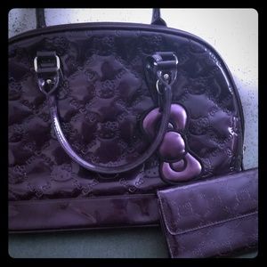 Purse and wallet set